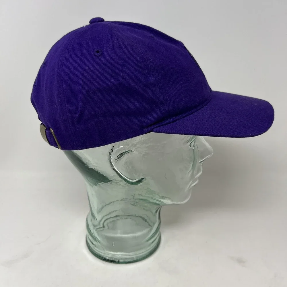 Mitchell & Ness Hardwood Classics Kobe Bryant 8 Lakers Dad Hat Purple Gold Strap